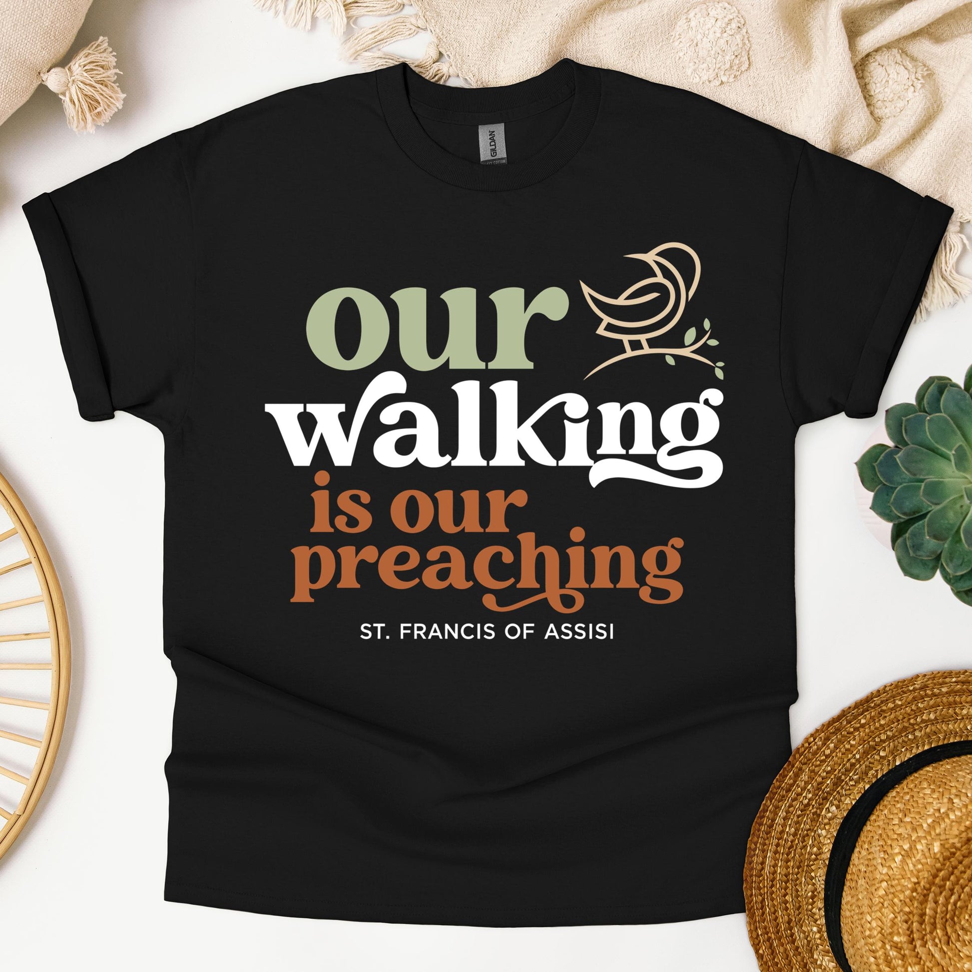 Our Walking Is Our Preaching St. Francis Of Assisi 01