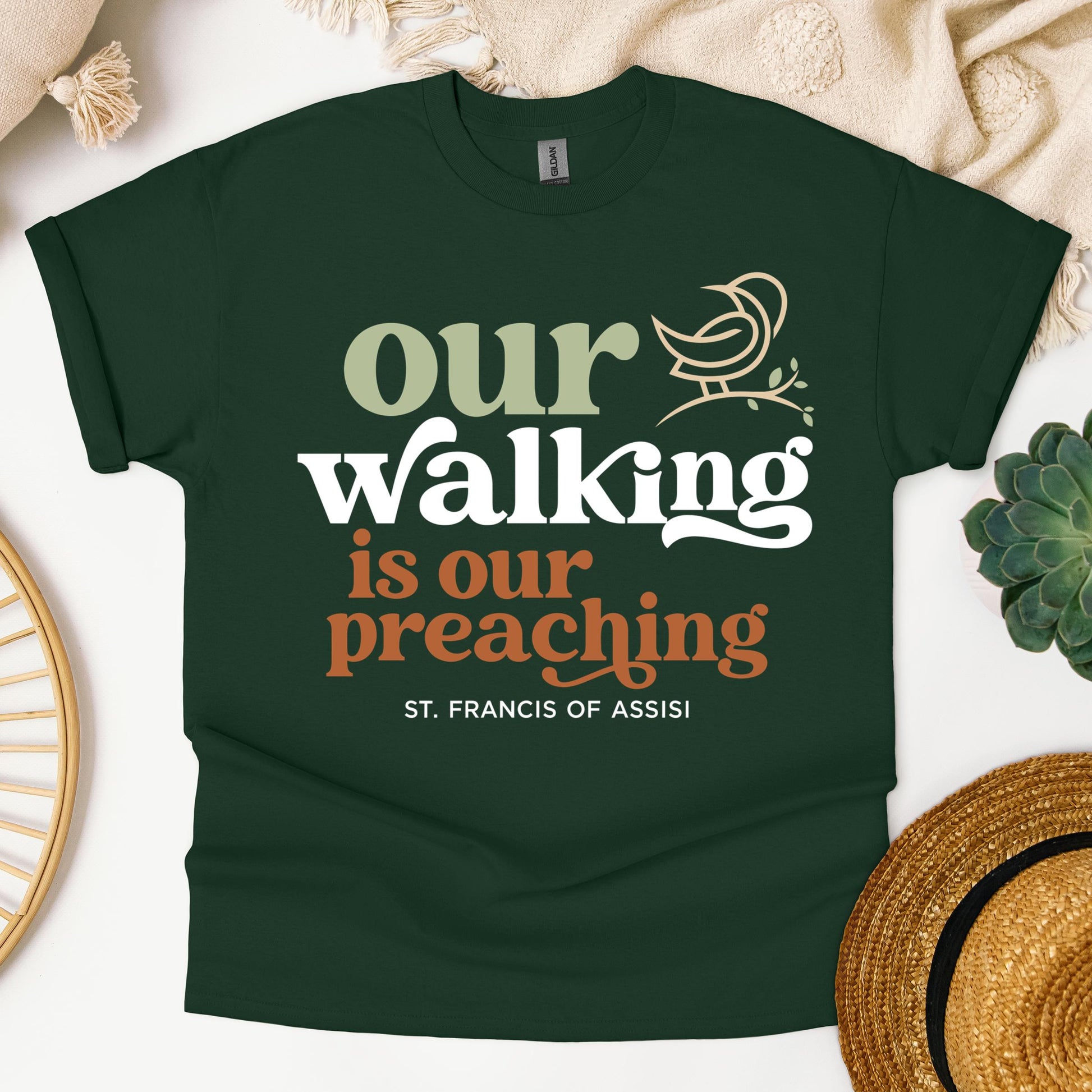 Our Walking Is Our Preaching St. Francis Of Assisi 01