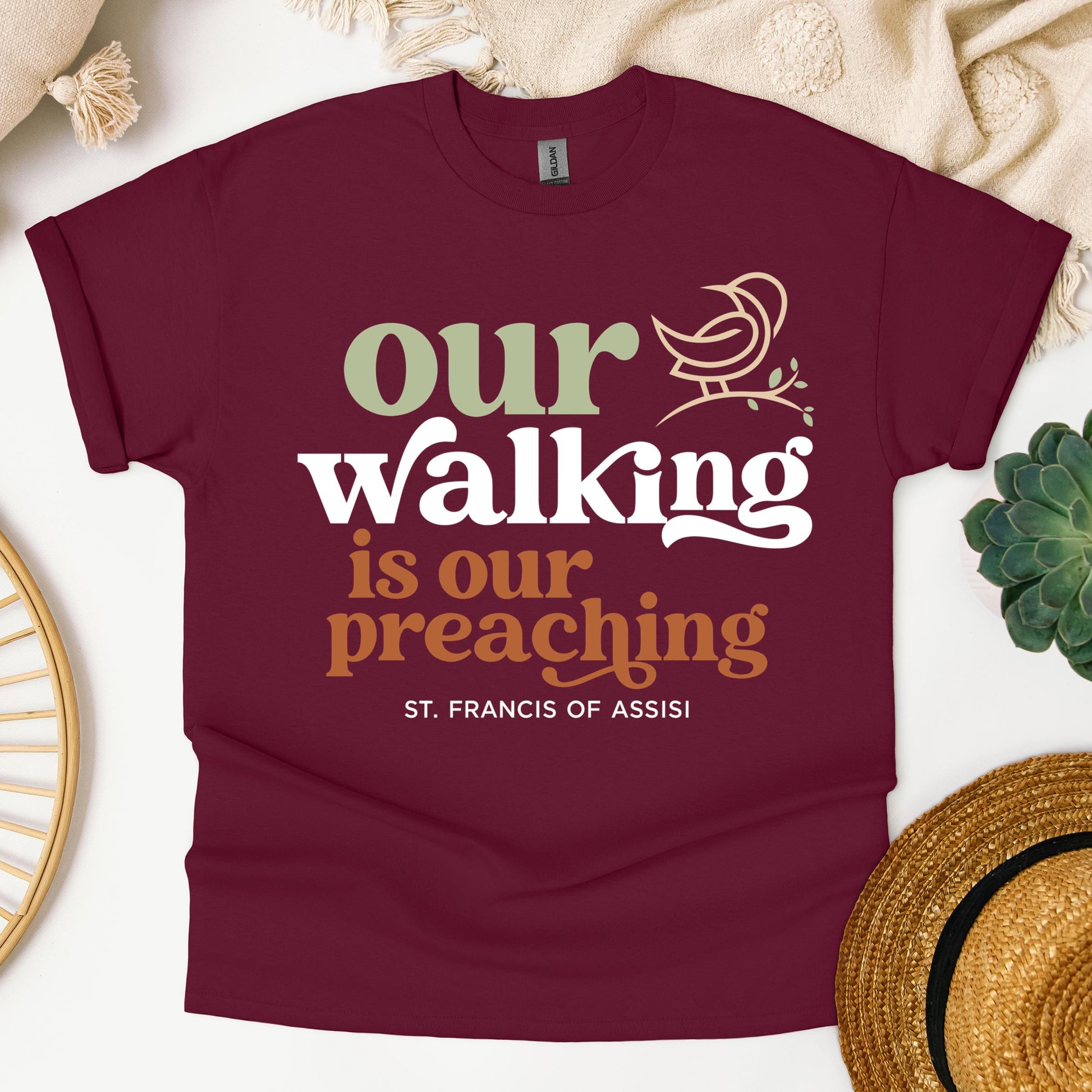 Our Walking Is Our Preaching St. Francis Of Assisi 01