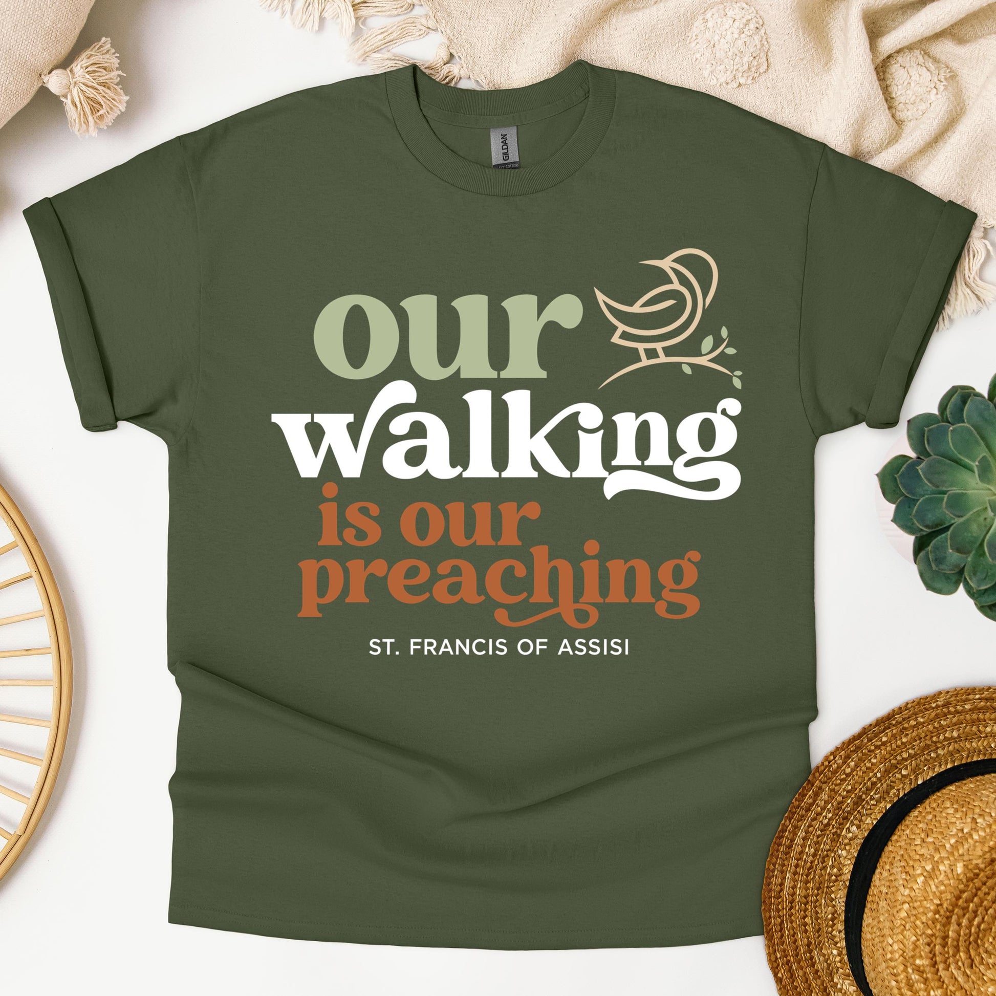 Our Walking Is Our Preaching St. Francis Of Assisi 01