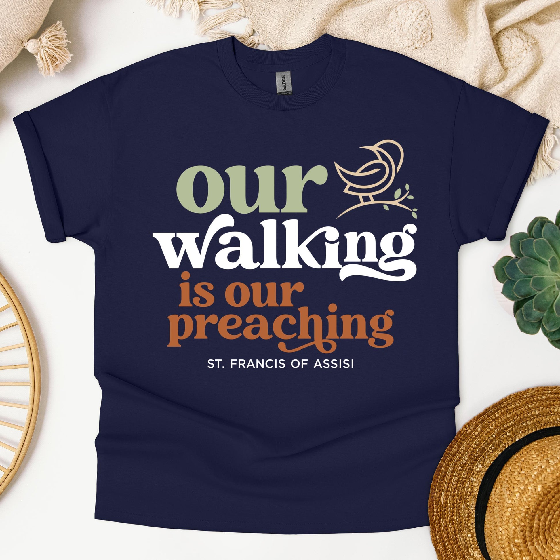Our Walking Is Our Preaching St. Francis Of Assisi 01