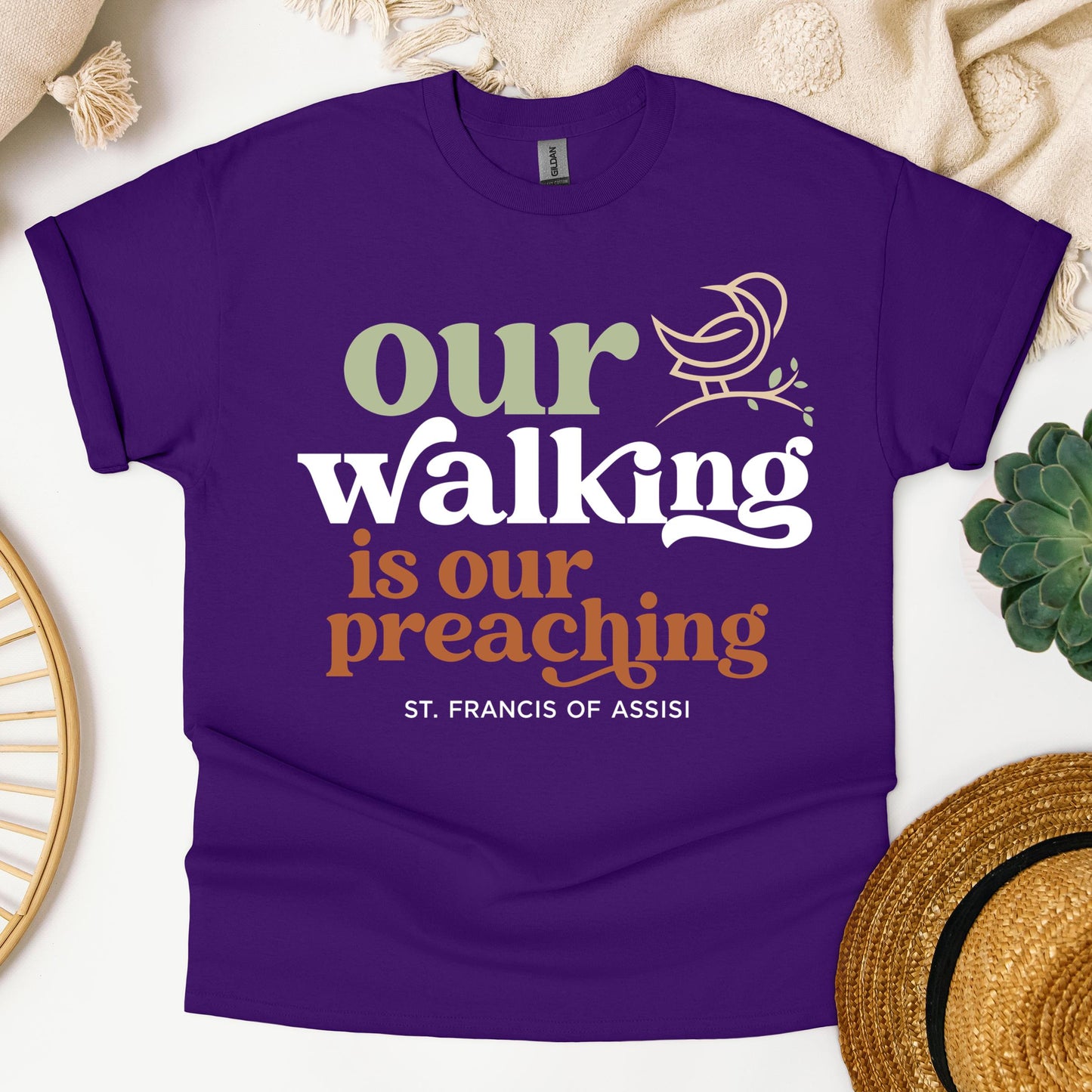 Our Walking Is Our Preaching St. Francis Of Assisi 01