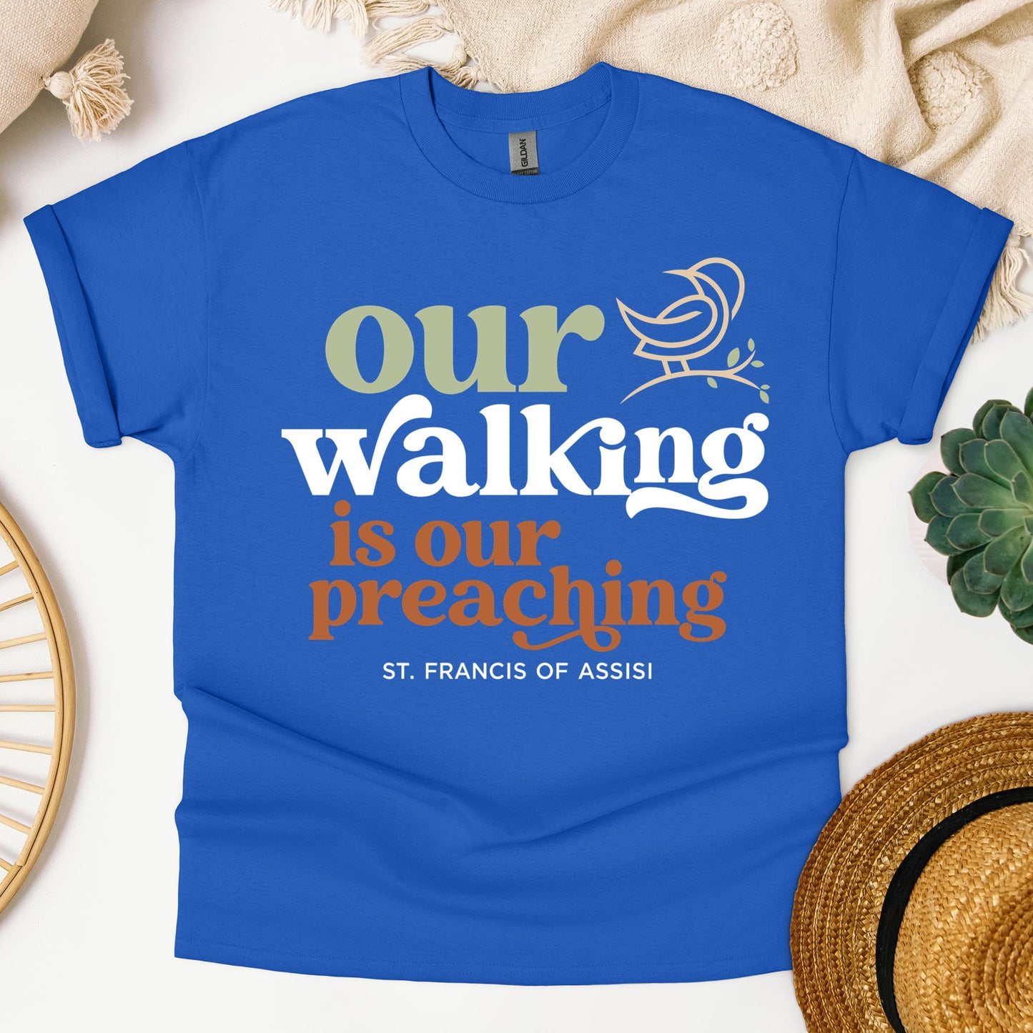 Our Walking Is Our Preaching St. Francis Of Assisi 01