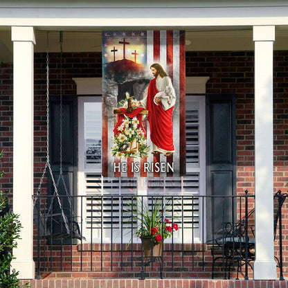 FLAGWIX Easter Day Jesus He Is Risen Easter Flag