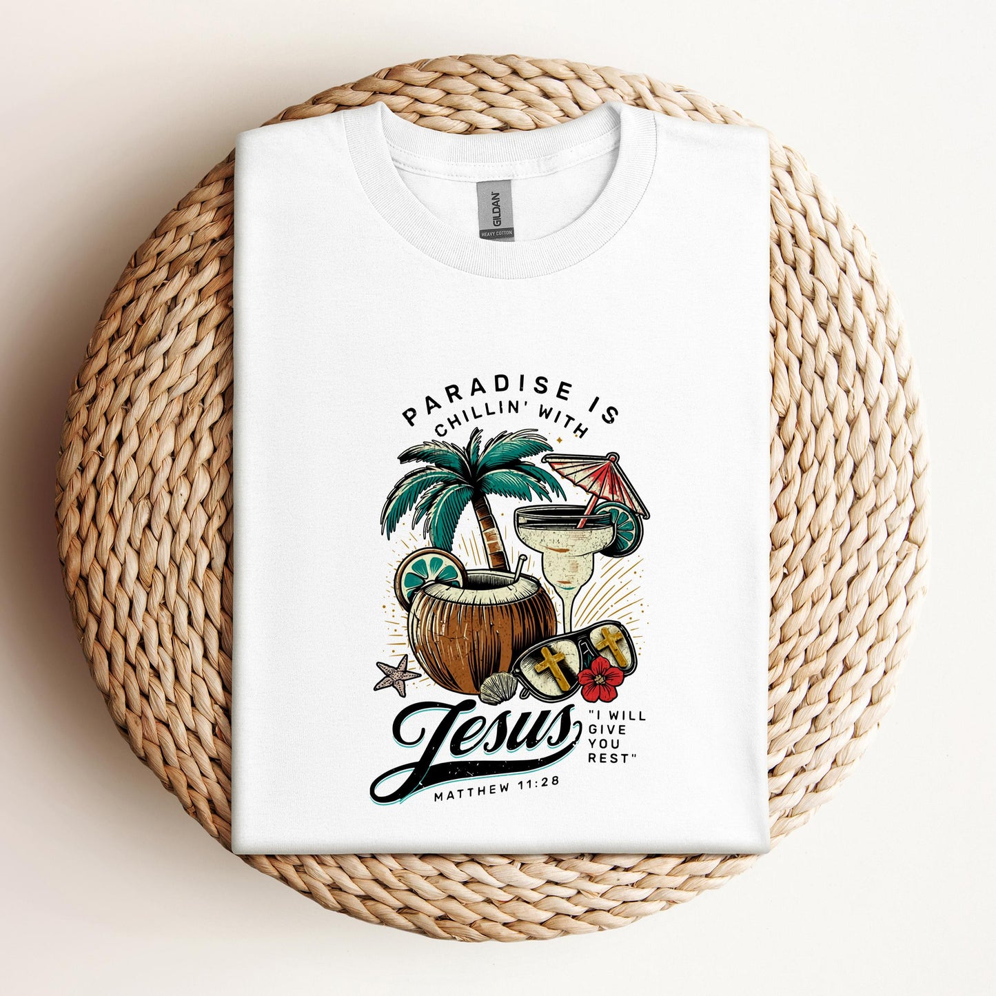 Paradise Is Chilling With Jesus Matthew 11.28