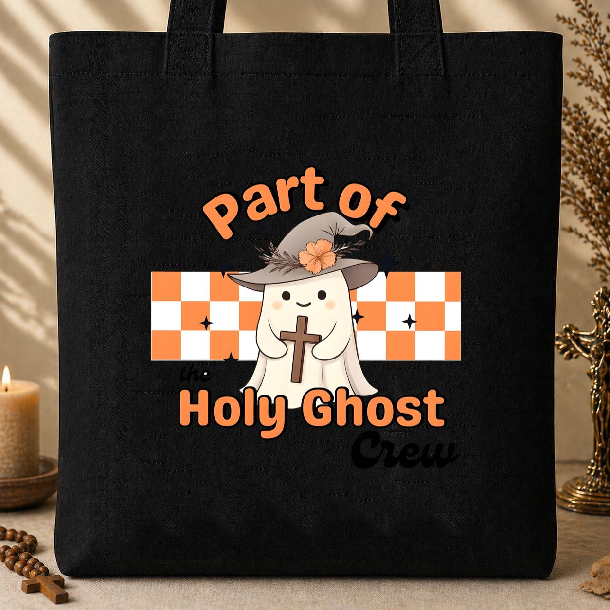 Part Of The Holy Ghost Crew Tote Bag
