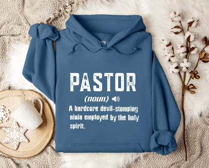 Pastor A Hardcore- Stomping Ninja Employed By The Holy Spirit Hoodie