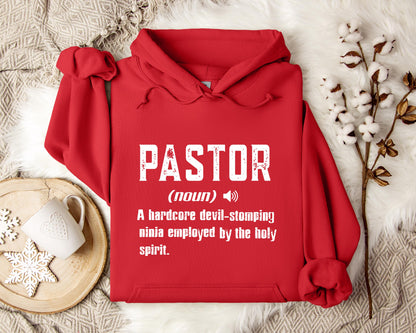 Pastor A Hardcore- Stomping Ninja Employed By The Holy Spirit Hoodie