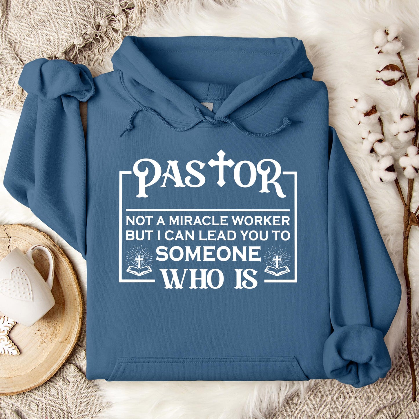 Pastor Not A Miracle Worker But I Can Lead You To Someone Who Is 01 Hoodie
