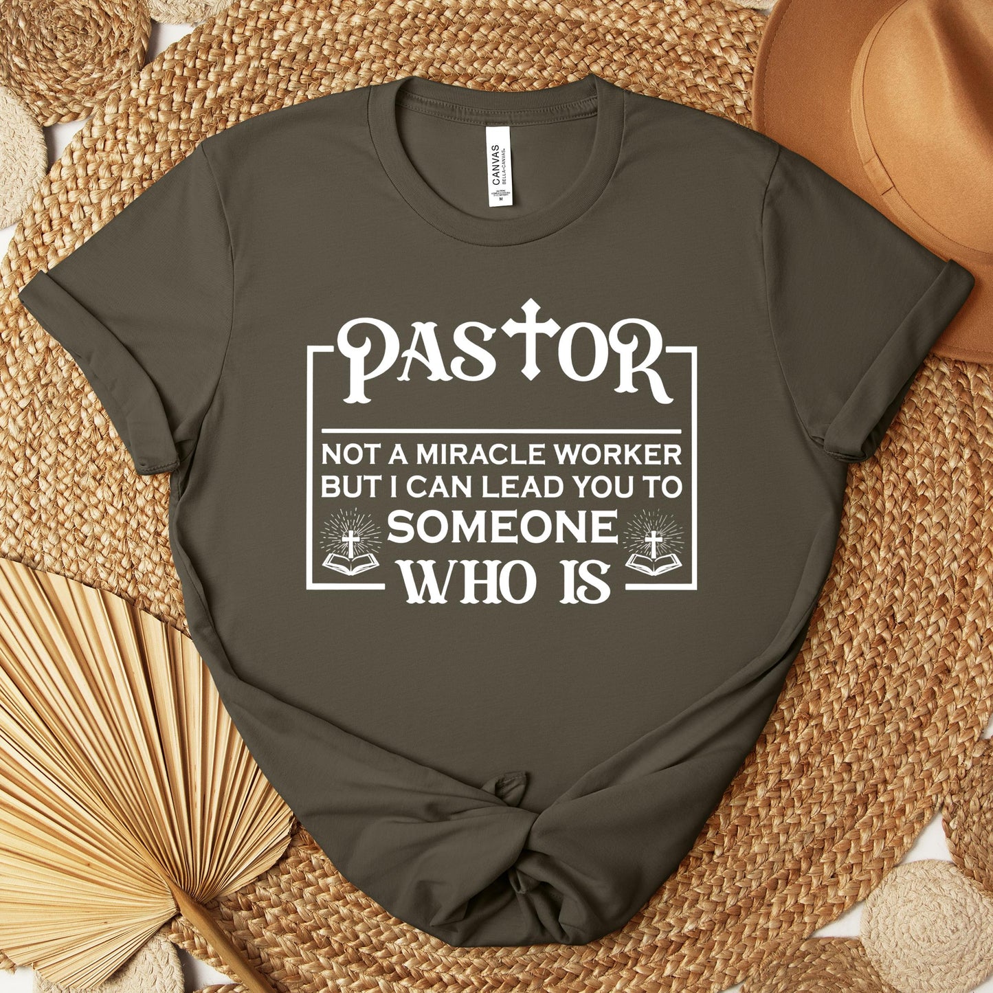 Pastor Not A Miracle Worker But I Can Lead You To Someone Who Is Premium T-shirt