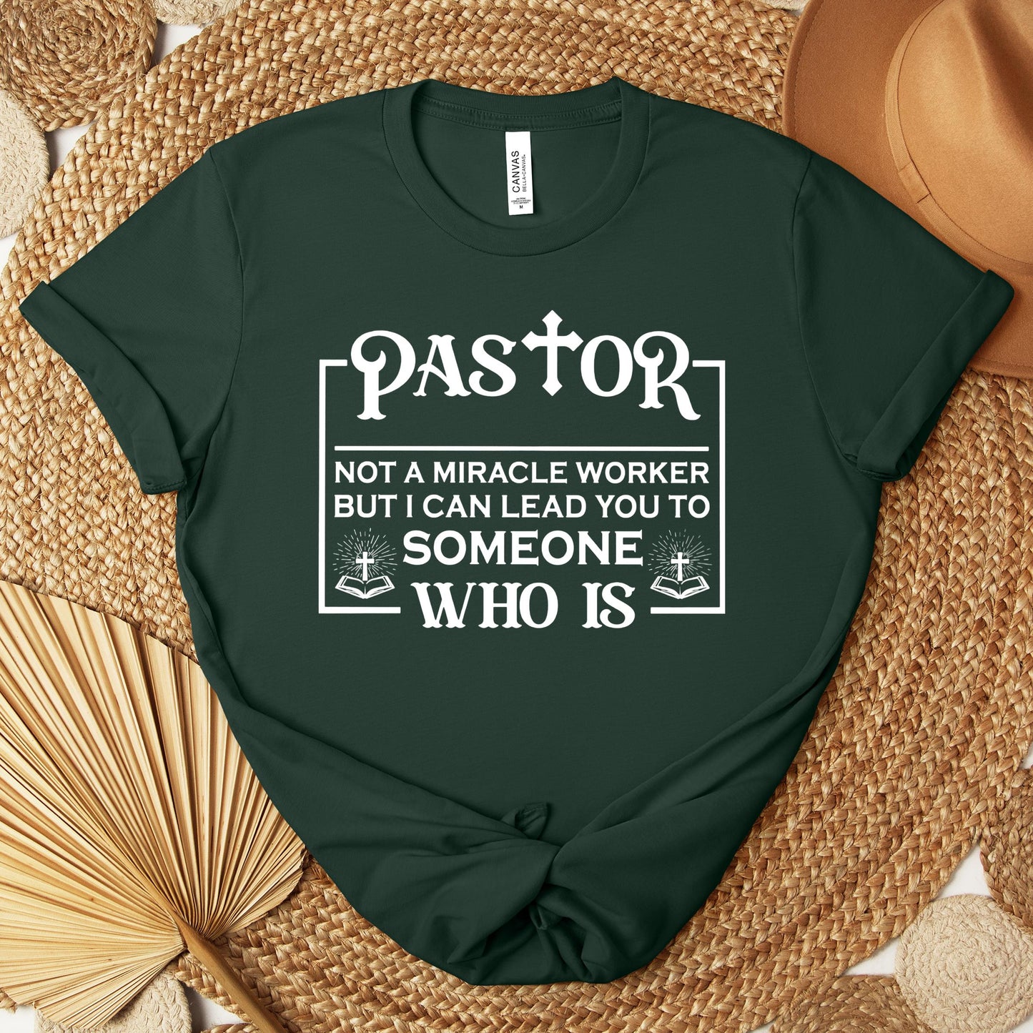 Pastor Not A Miracle Worker But I Can Lead You To Someone Who Is Premium T-shirt