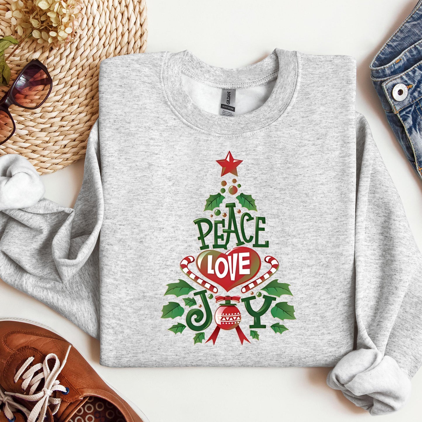 Peace And Love Christmas