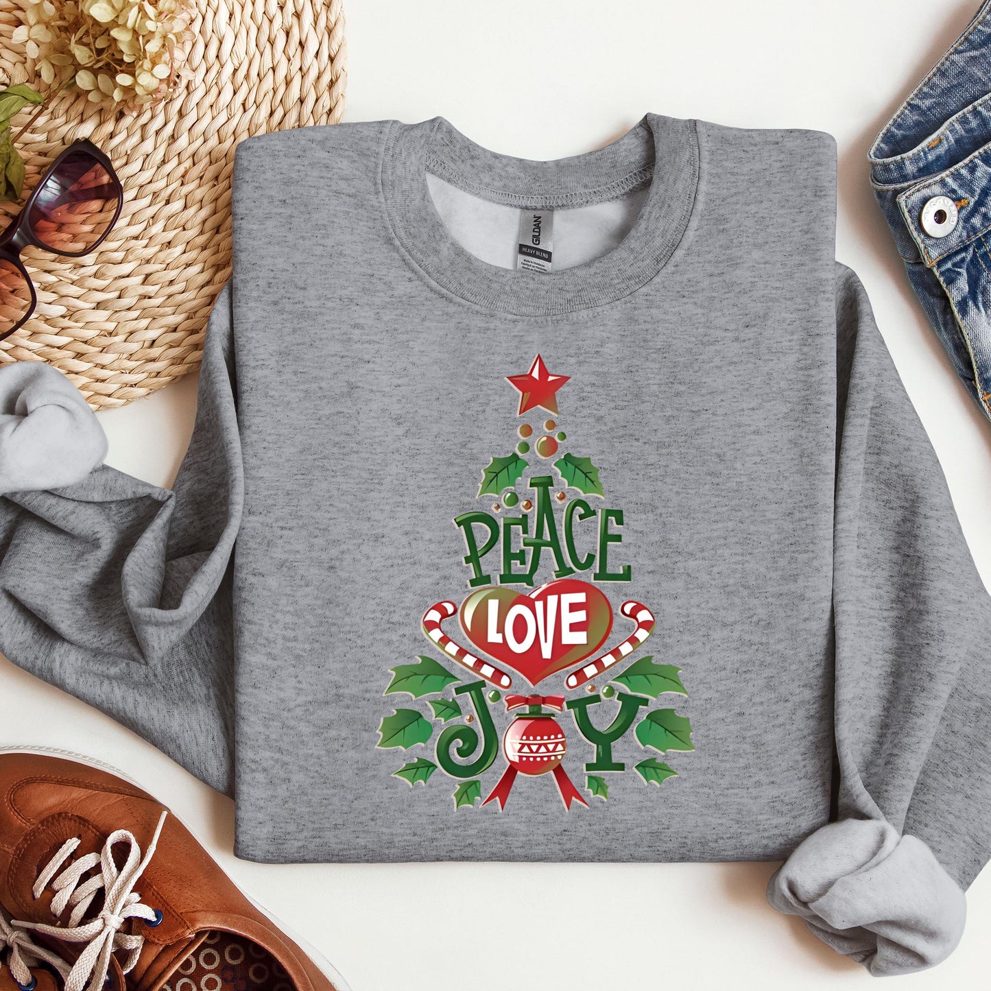 Peace And Love Christmas