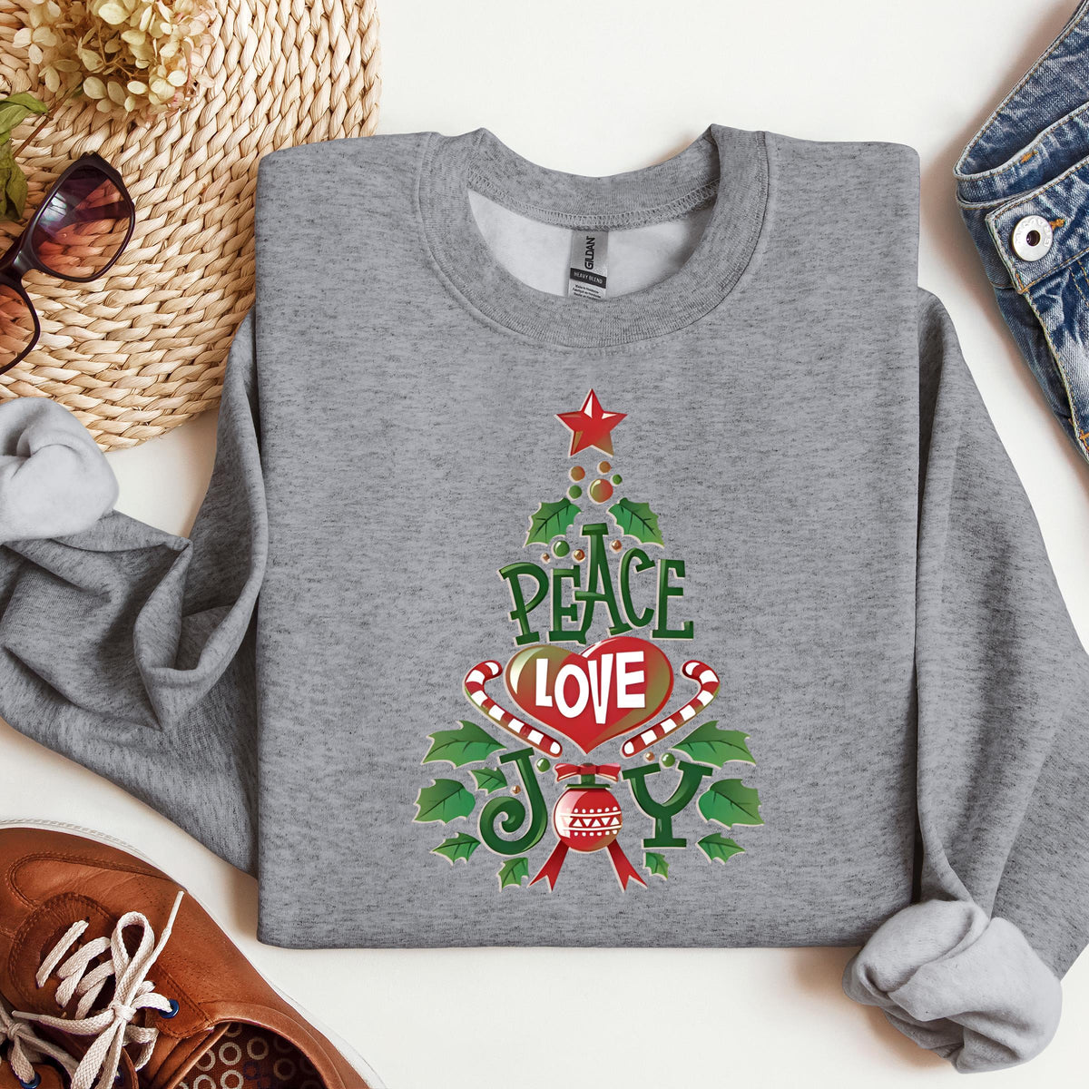 Peace And Love Christmas
