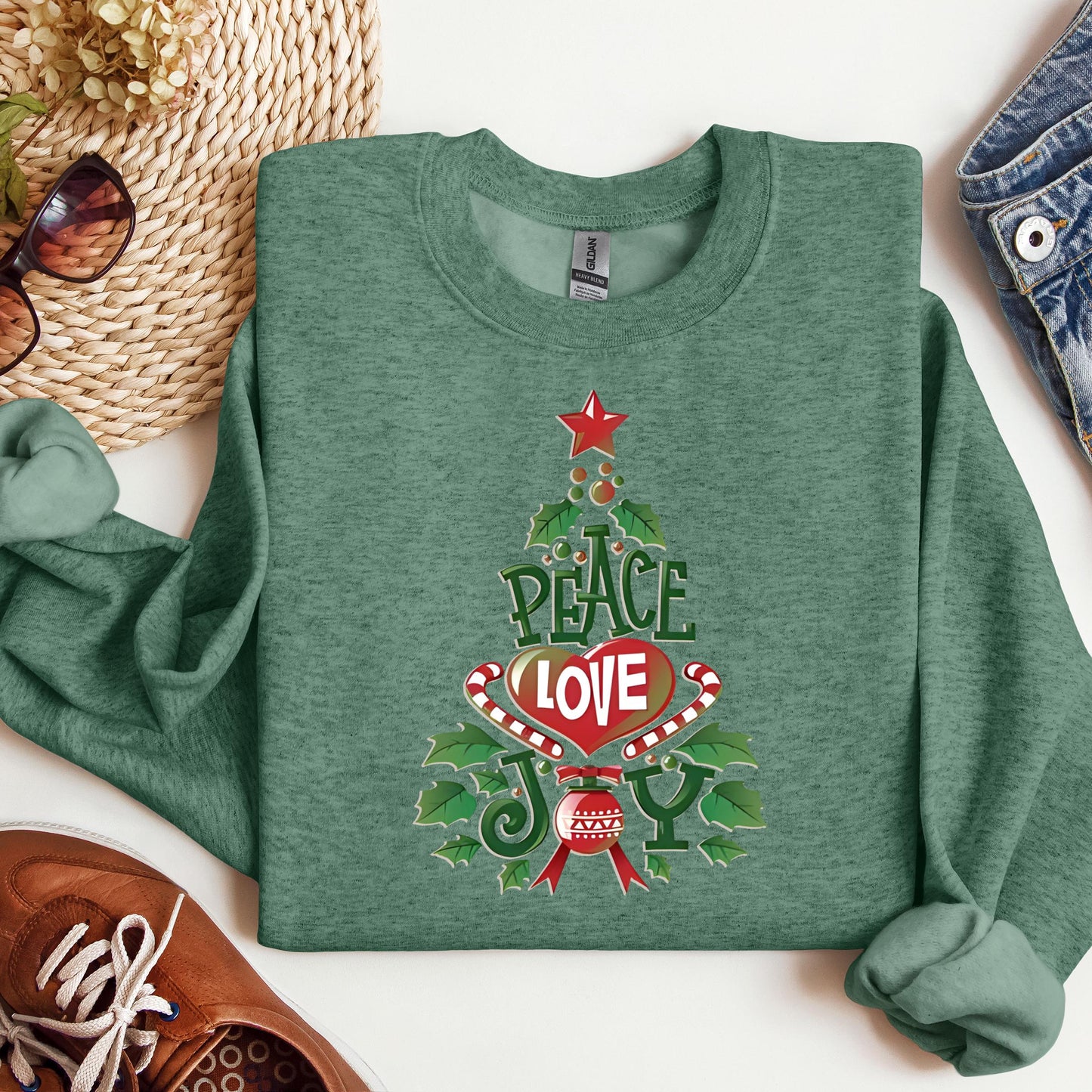 Peace And Love Christmas