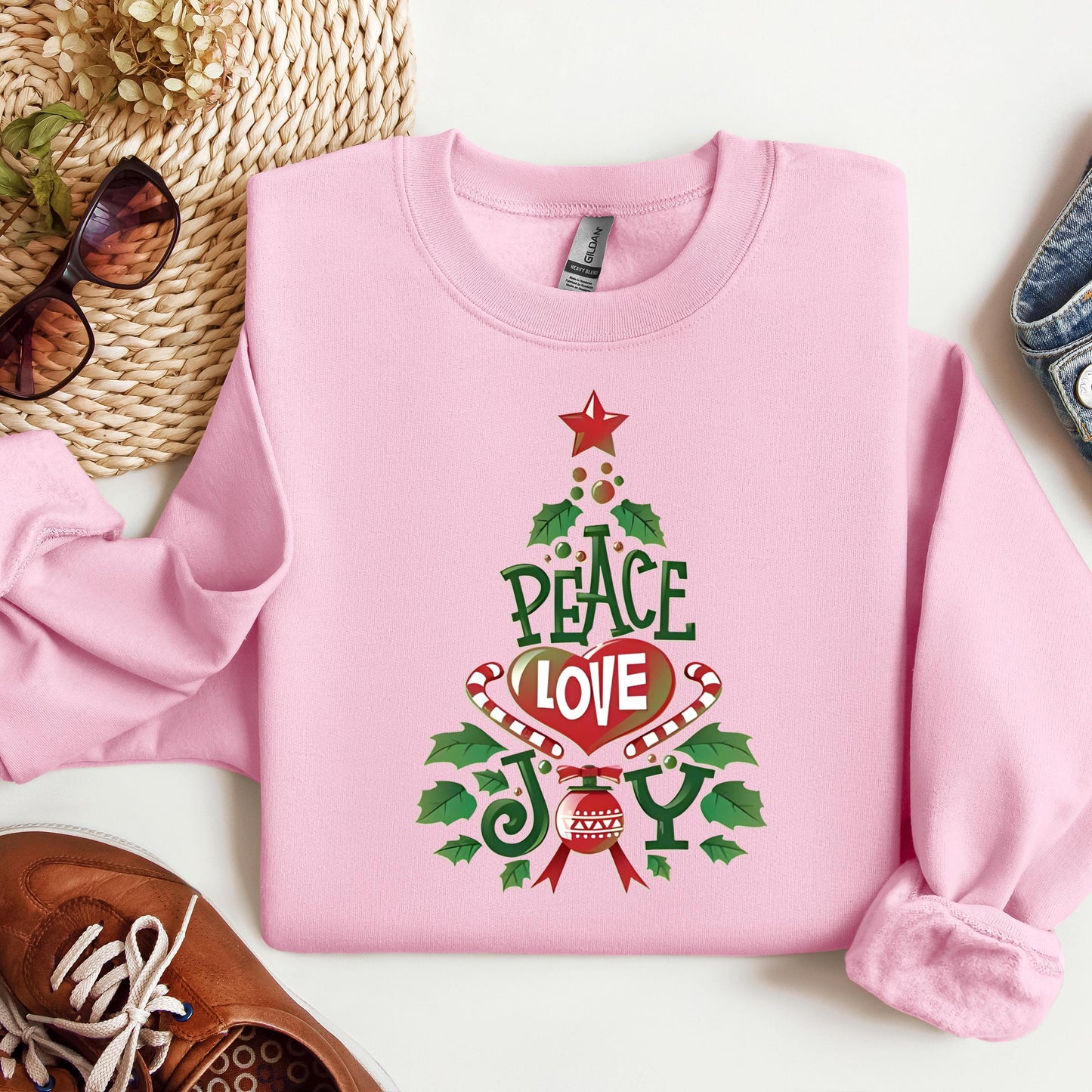 Peace And Love Christmas