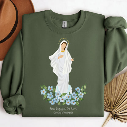 Peace Begins In The Heart Our Lady Of Medjugorje