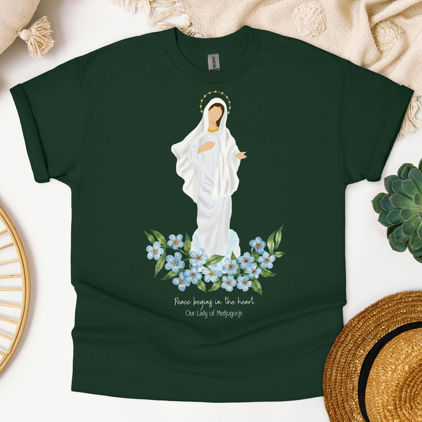 Peace Begins In The Heart Our Lady Of Medjugorje