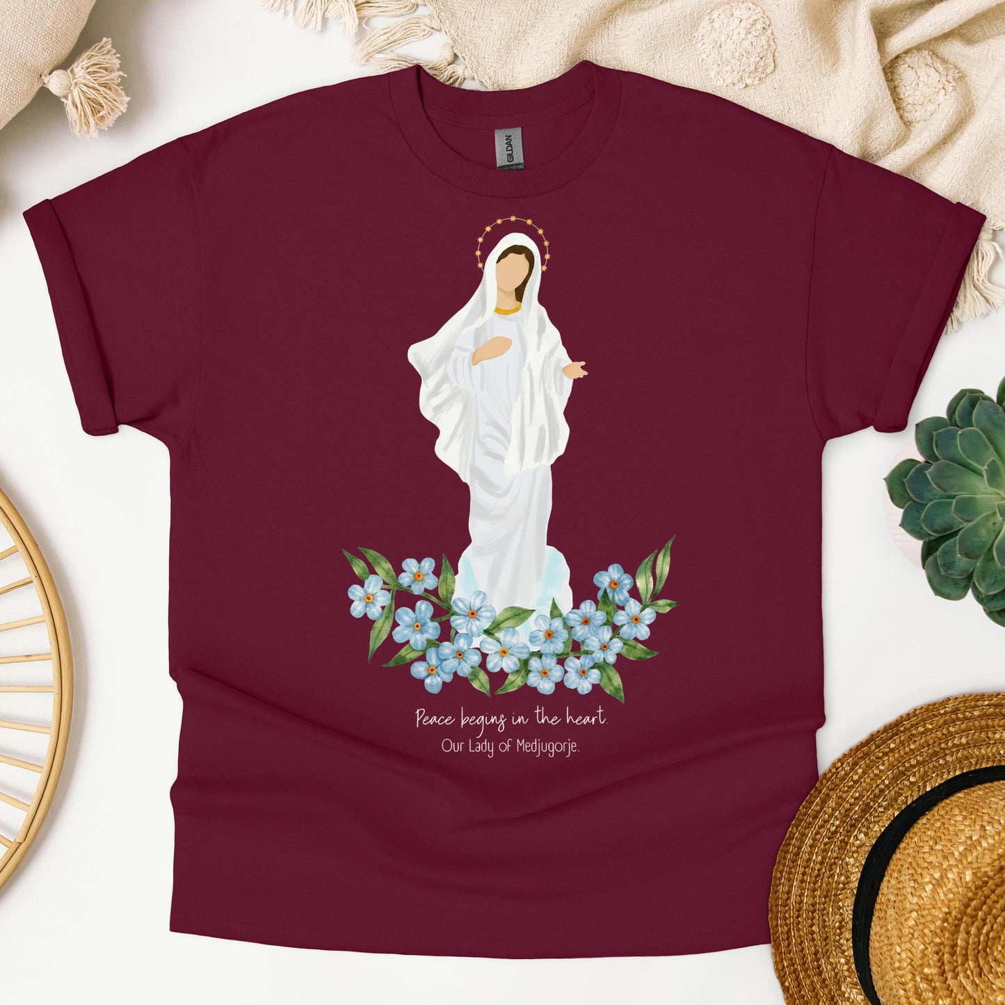 Peace Begins In The Heart Our Lady Of Medjugorje
