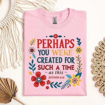 Perhaps You Were Created For Such A Time As This Esther 4.14 02