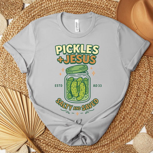 Pickles Jesus Salty And Saved Premium