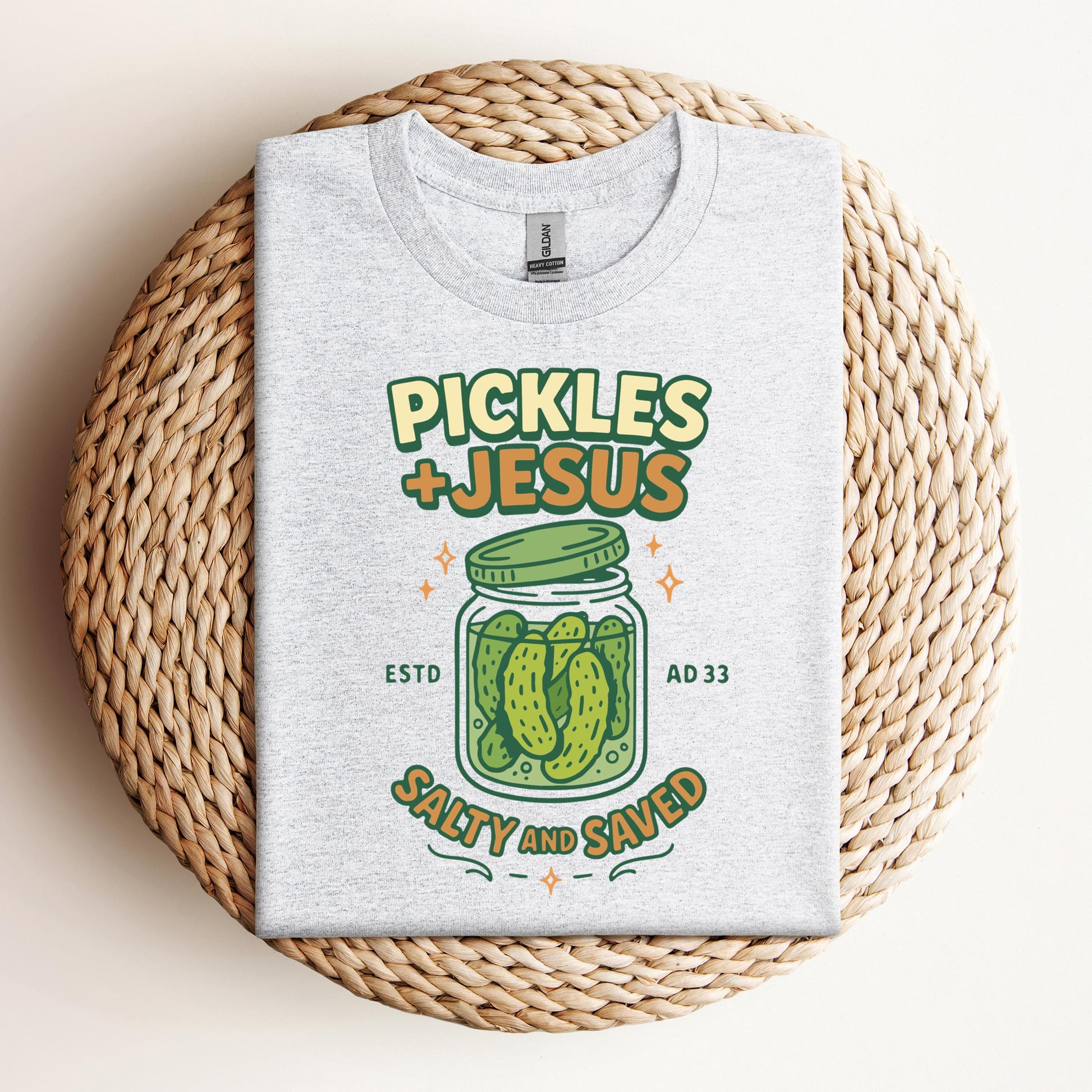 Pickles Jesus Salty And Saved