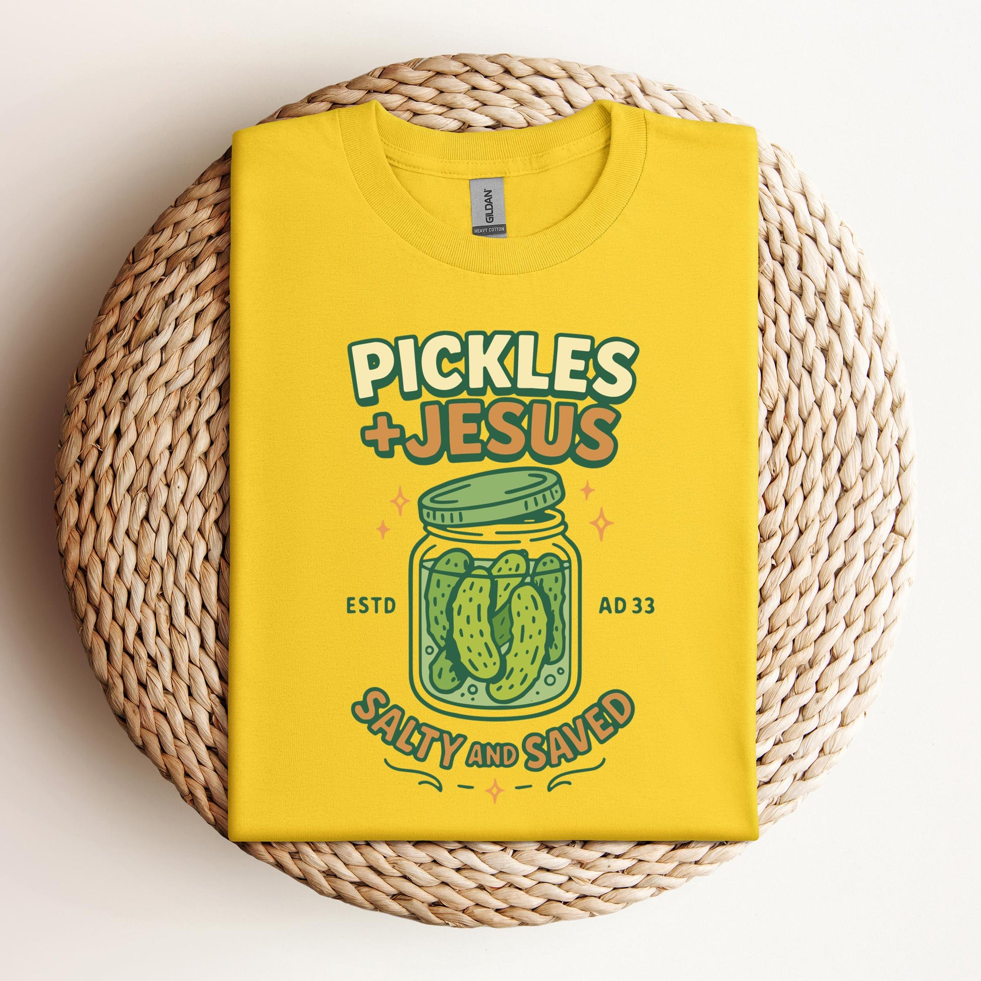 Pickles Jesus Salty And Saved