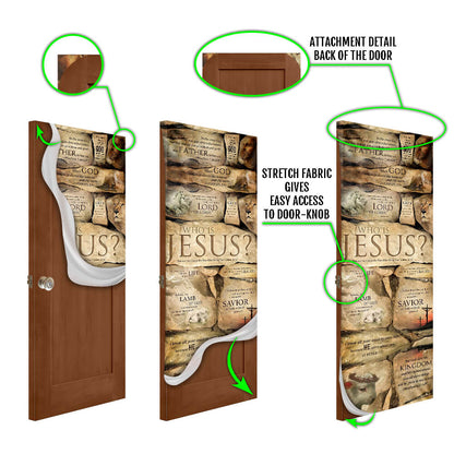 Jesus Door Cover Who Is Jesus