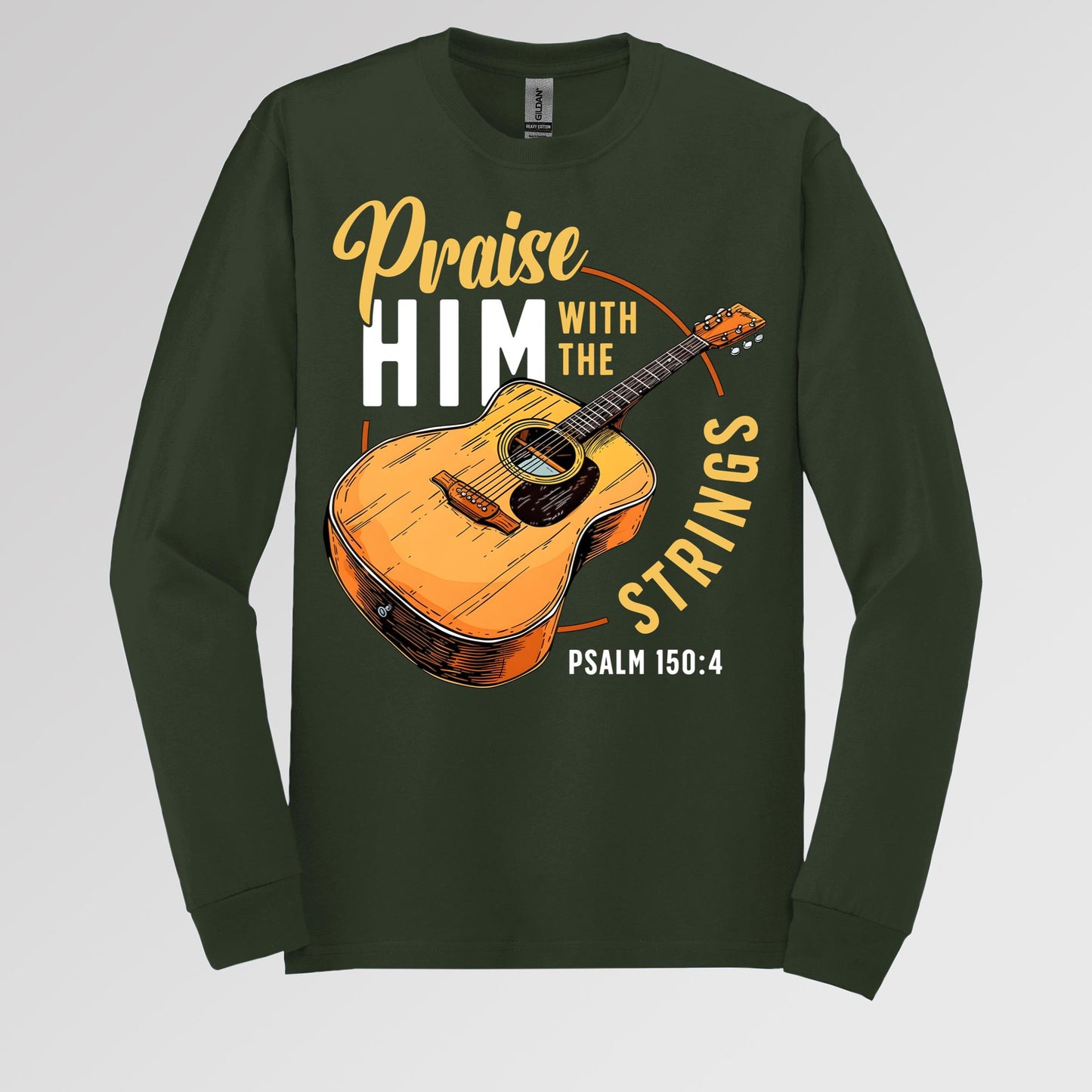Praise Him With The Strings Psalm 150.4 01