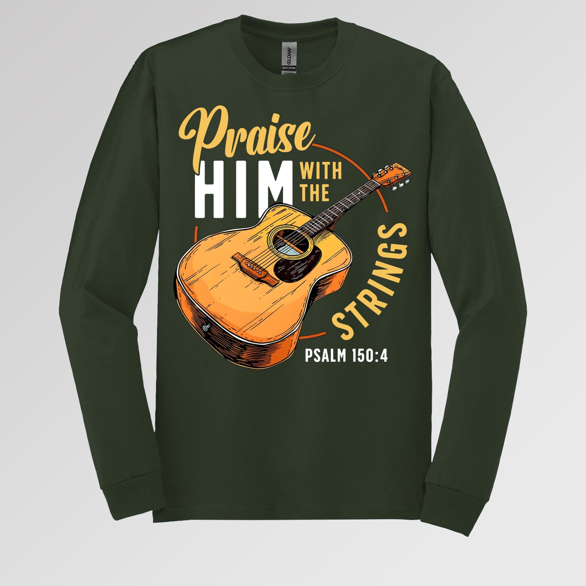 Praise Him With The Strings Psalm 150.4 01