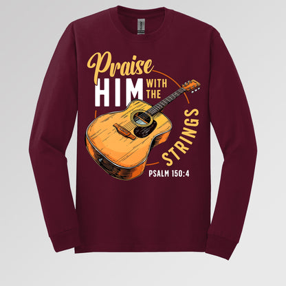 Praise Him With The Strings Psalm 150.4 01