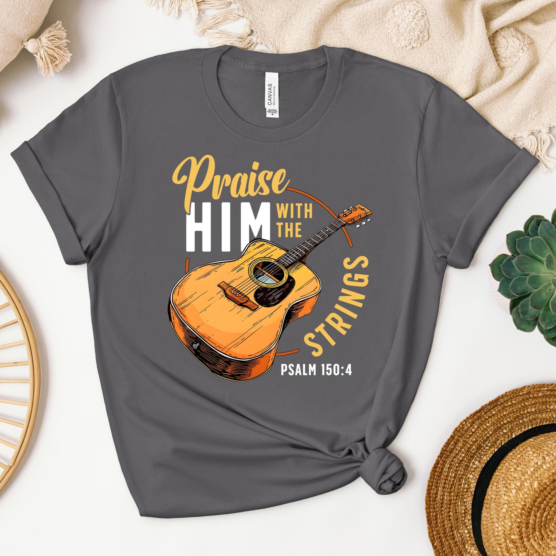 Praise Him With The Strings Psalm 150.4 01