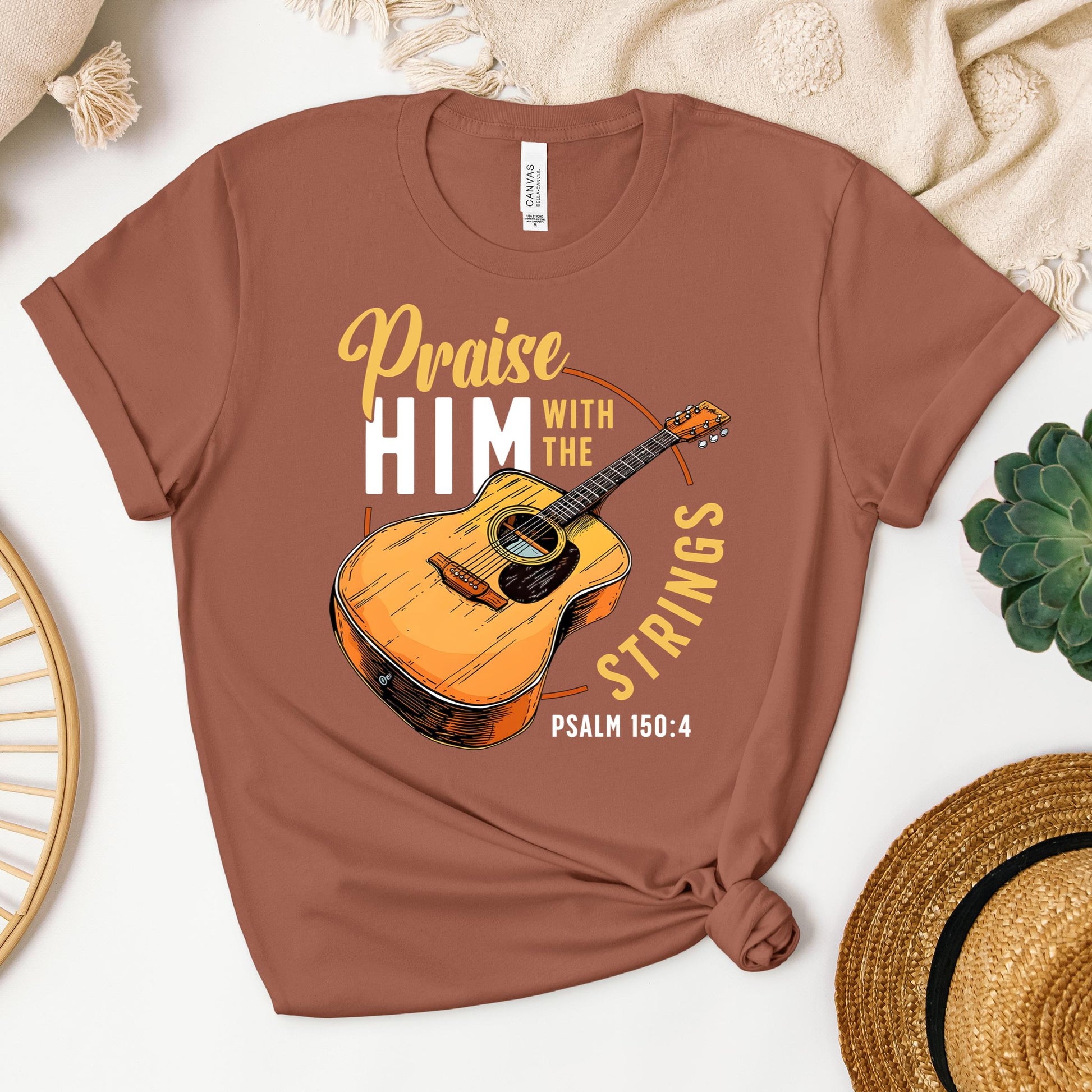 Praise Him With The Strings Psalm 150.4 01