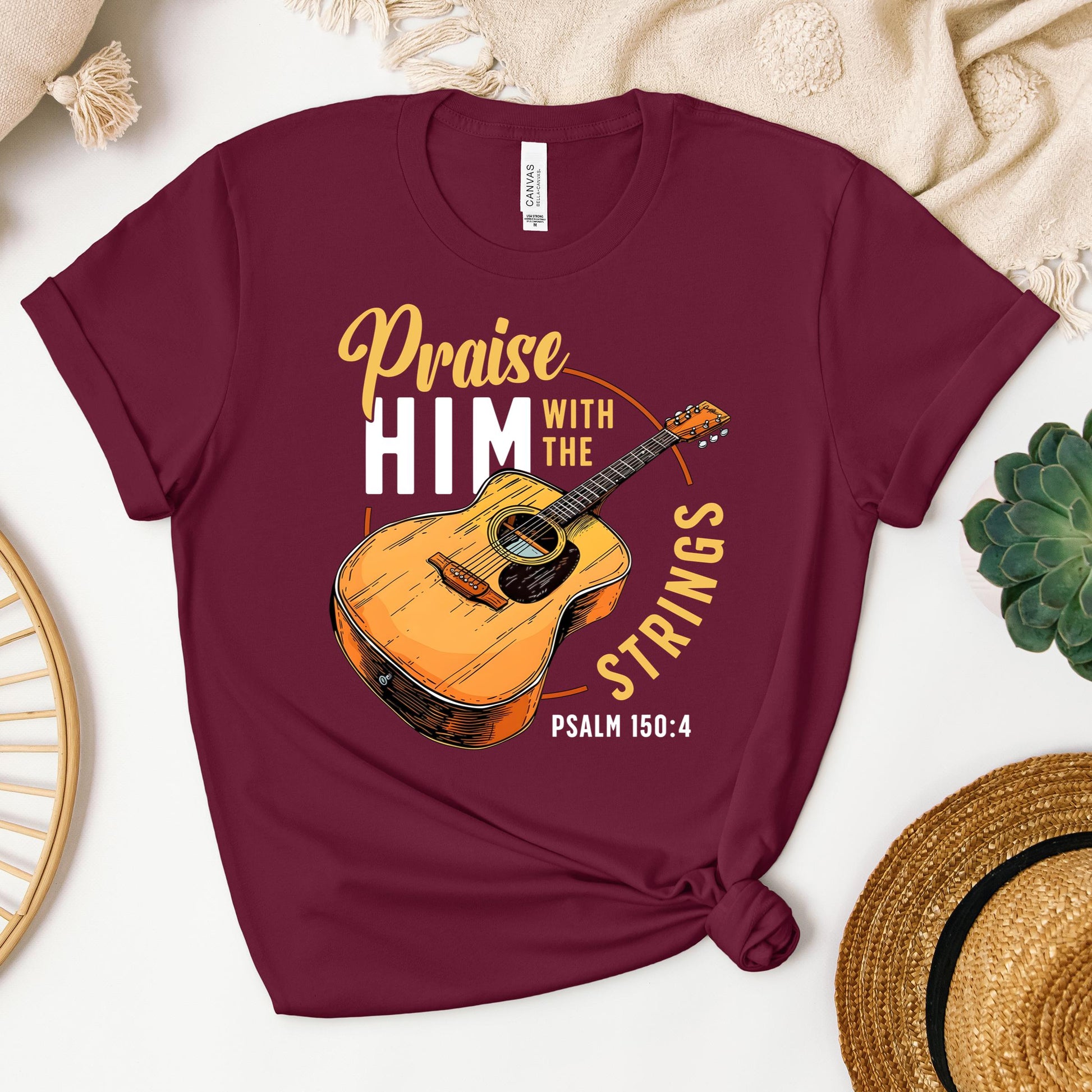 Praise Him With The Strings Psalm 150.4 01
