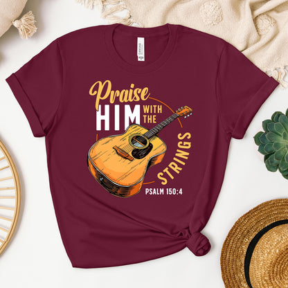 Praise Him With The Strings Psalm 150.4 01