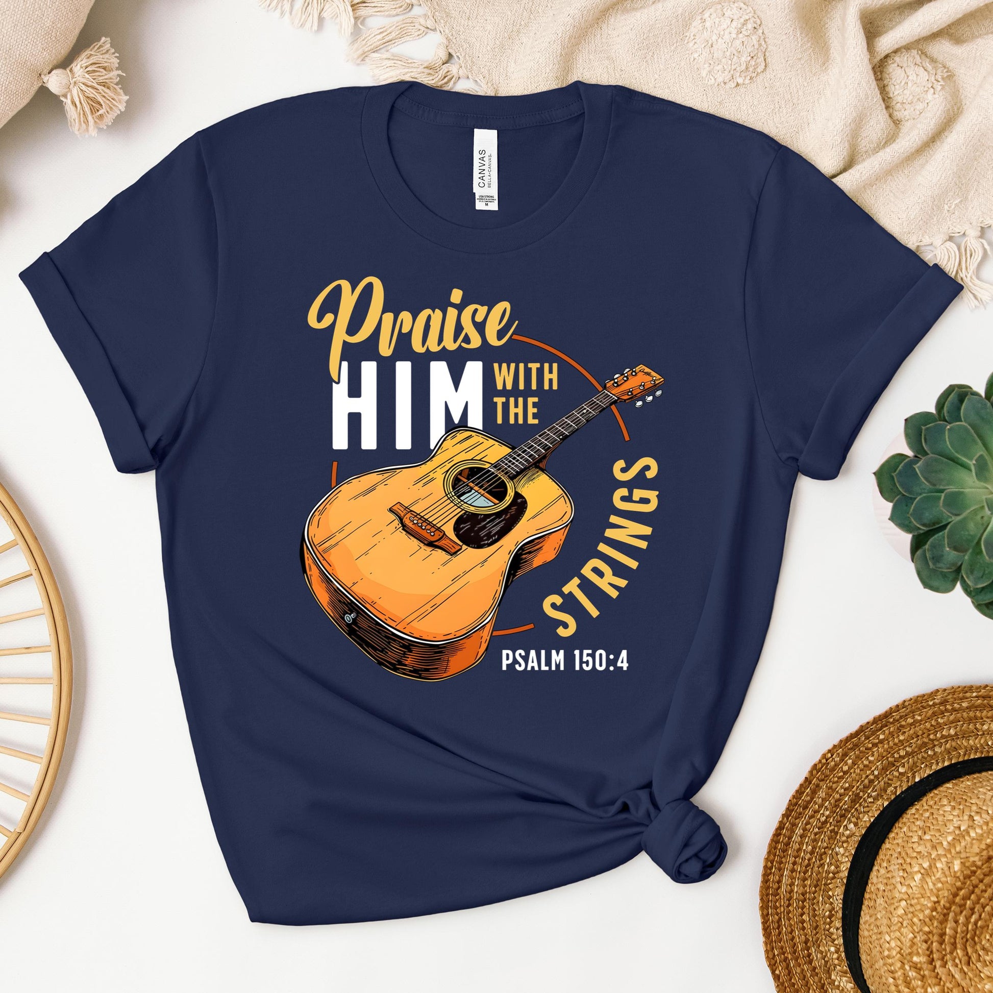 Praise Him With The Strings Psalm 150.4 01