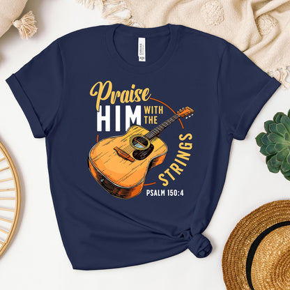 Praise Him With The Strings Psalm 150.4 01