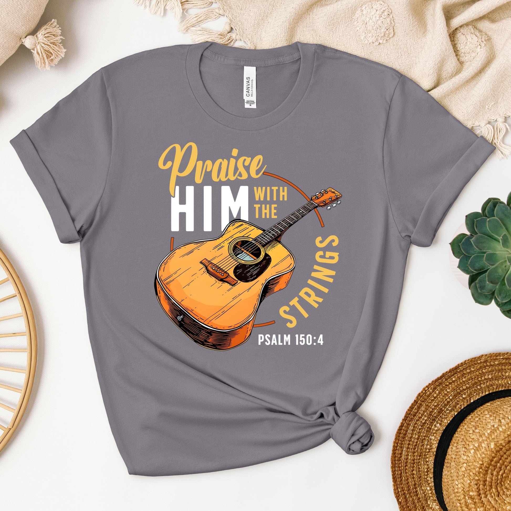 Praise Him With The Strings Psalm 150.4 01