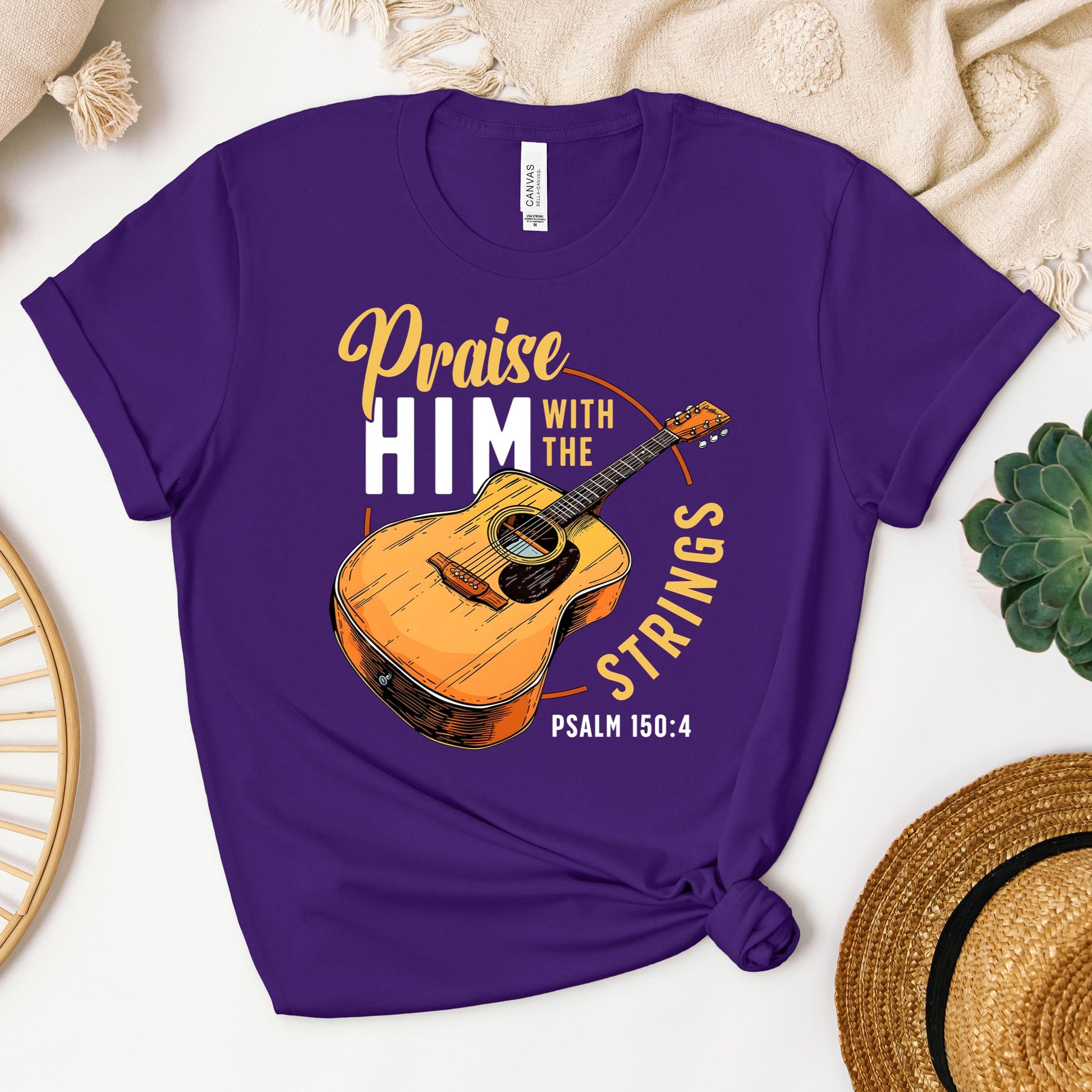 Praise Him With The Strings Psalm 150.4 01