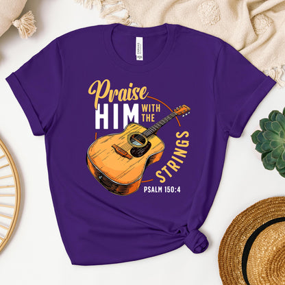 Praise Him With The Strings Psalm 150.4 01
