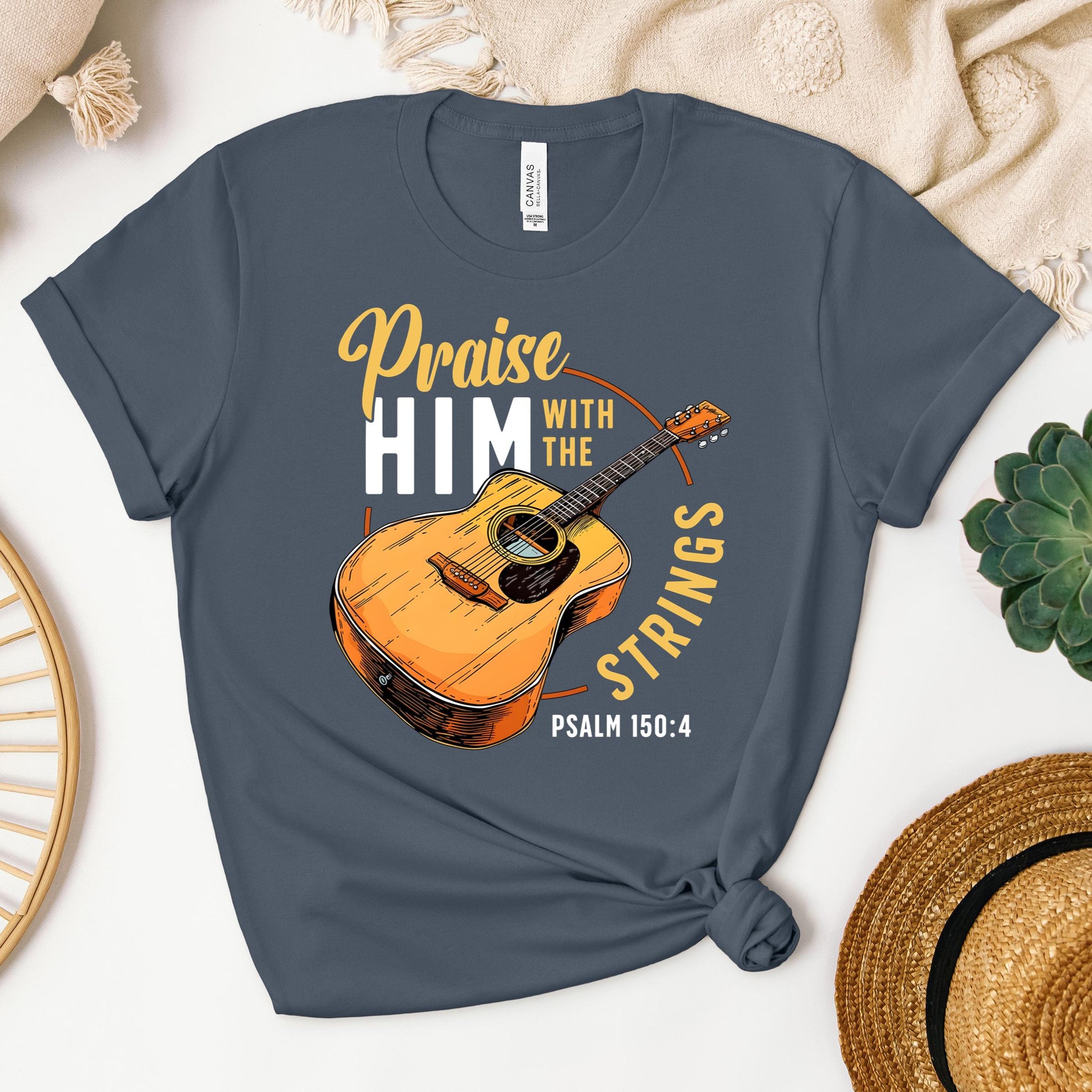 Praise Him With The Strings Psalm 150.4 01