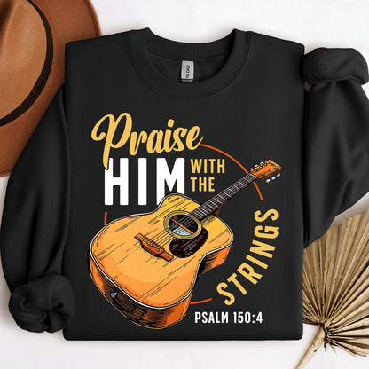 Praise Him With The Strings Psalm 150.4 01