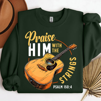 Praise Him With The Strings Psalm 150.4 01
