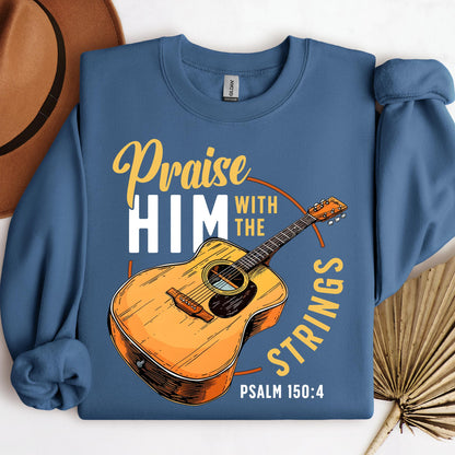 Praise Him With The Strings Psalm 150.4 01