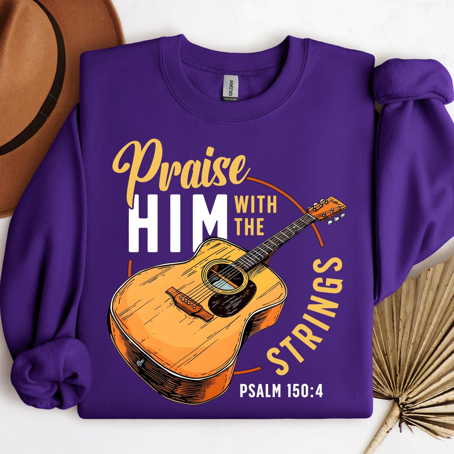 Praise Him With The Strings Psalm 150.4 01