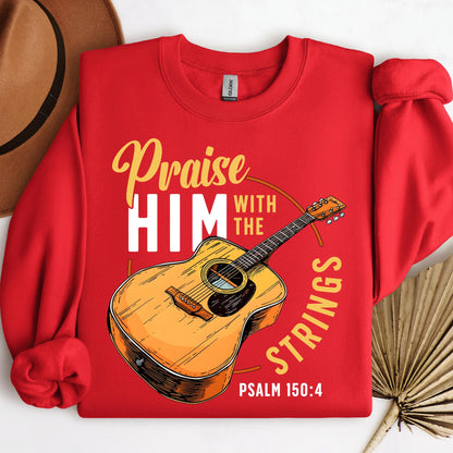 Praise Him With The Strings Psalm 150.4 01
