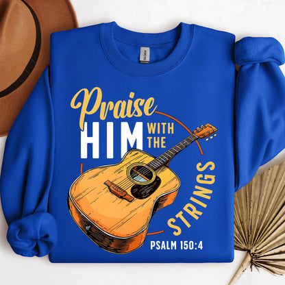 Praise Him With The Strings Psalm 150.4 01