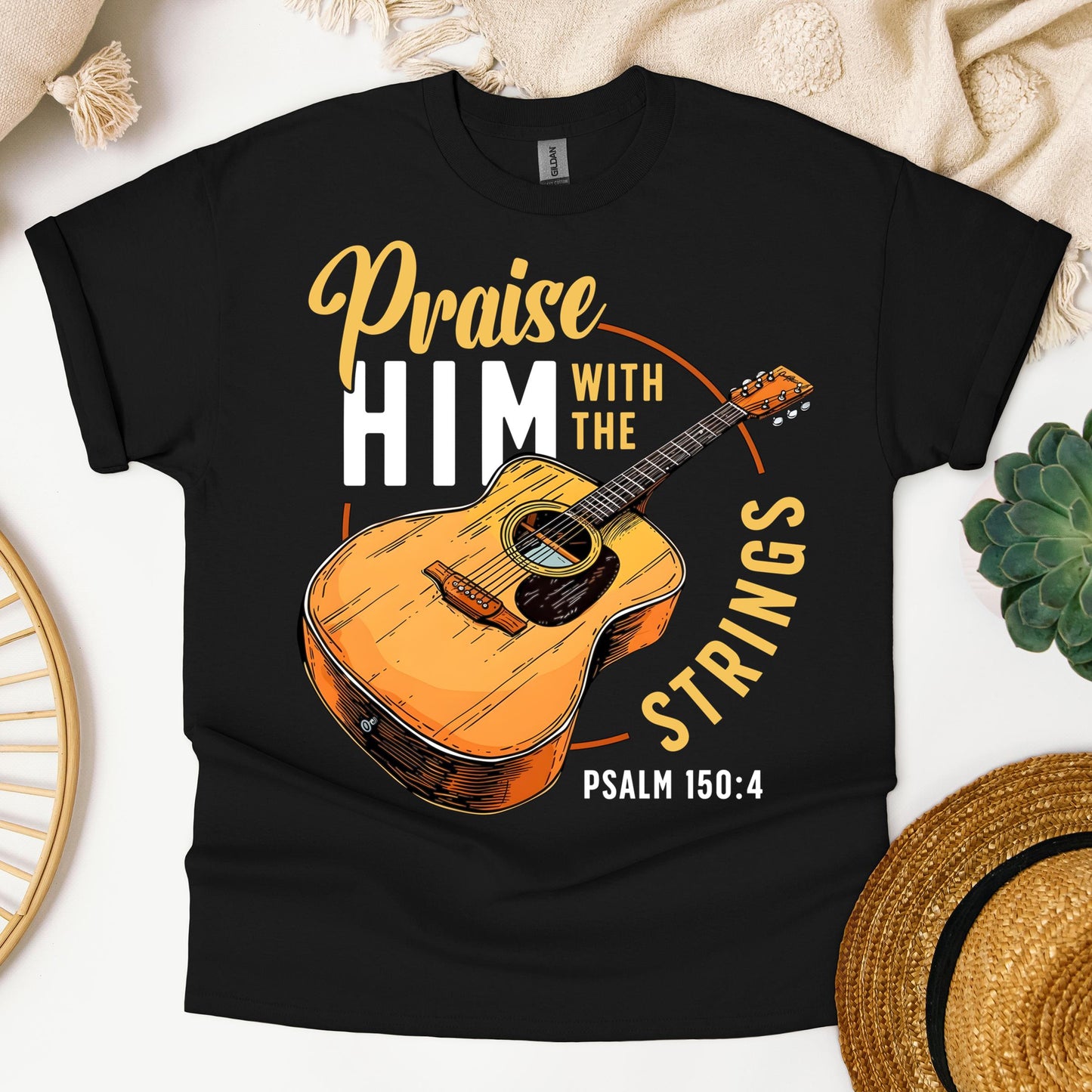 Praise Him With The Strings Psalm 150.4 01