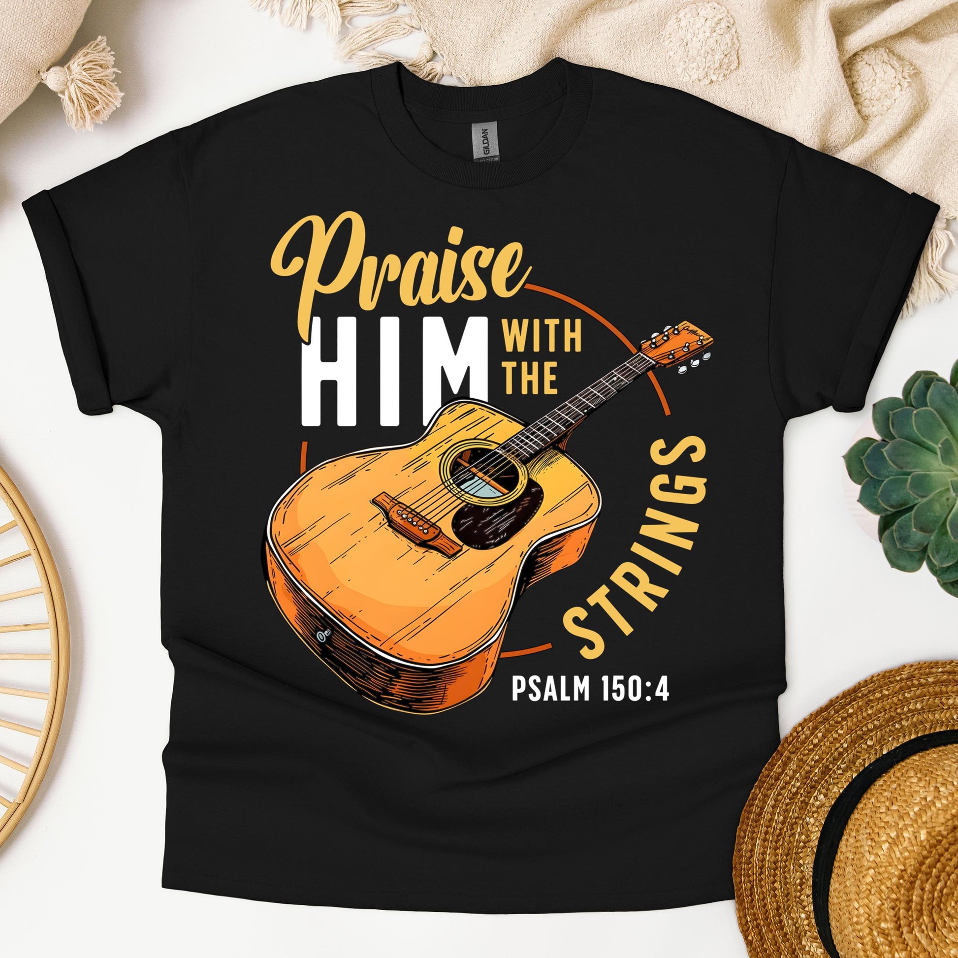 Praise Him With The Strings Psalm 150.4 01