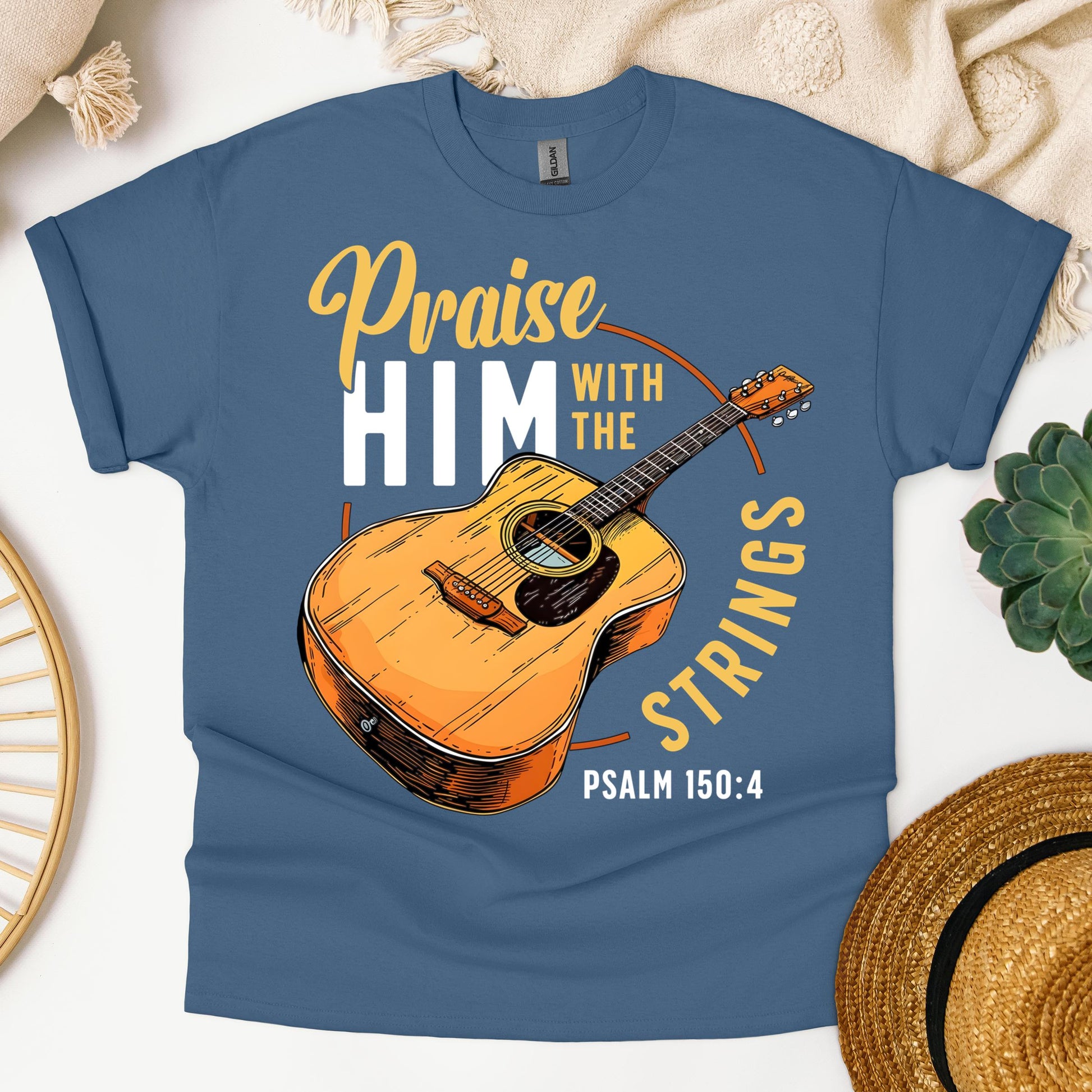 Praise Him With The Strings Psalm 150.4 01